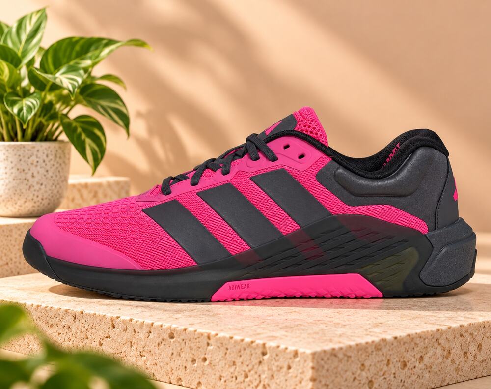 NWT adidas Men's Dropset 4 Power Trainer Lucid Pink/Black Size 9.5